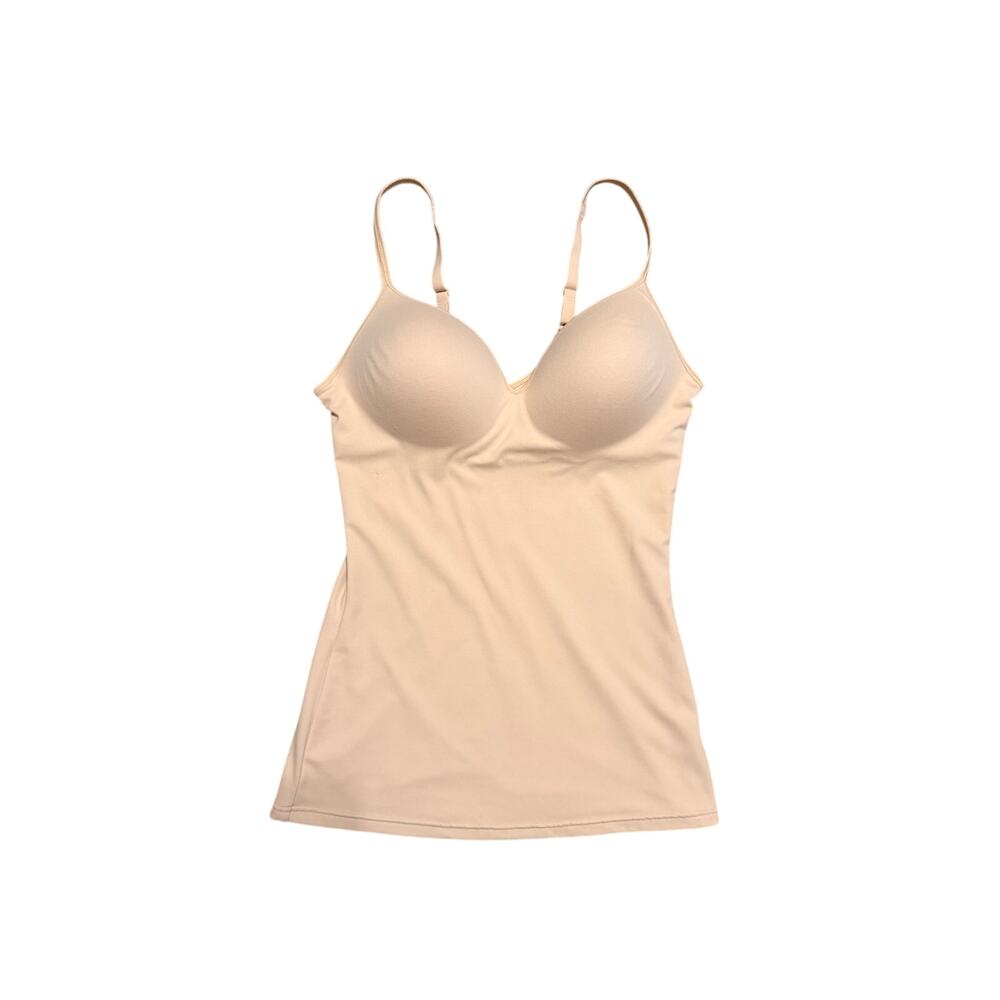 Maidenform Nude Built-In Bra Shaping Camisole – Size Large
